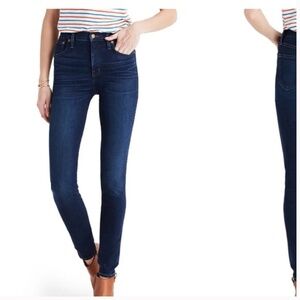 Madewell - 10” high rise skinny jeans - size 29
